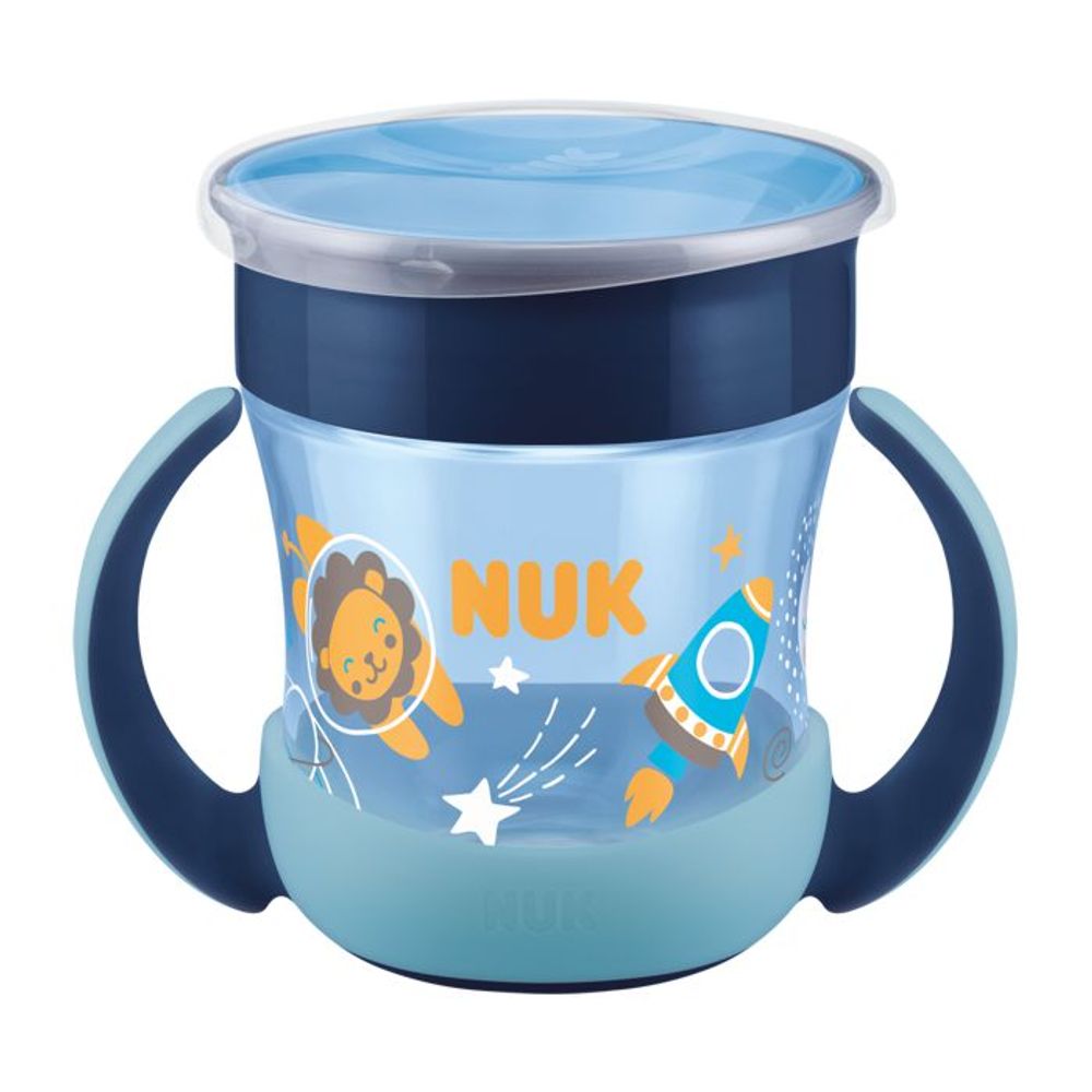 NUK Mini Magic Cup Night 160 ml 6m+, plava