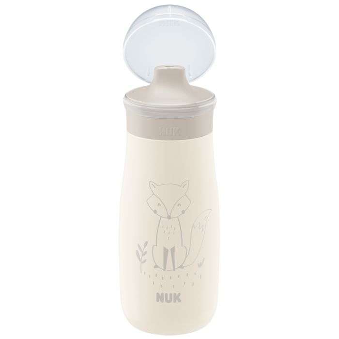 NUK Mini-Me Sip boca od nehrđajućeg čelika 300 ml 9m+, bež