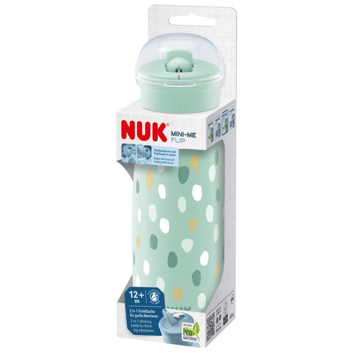 NUK Mini-Me Flip boca za piće 450 ml 12m+, zelena – detalj 4