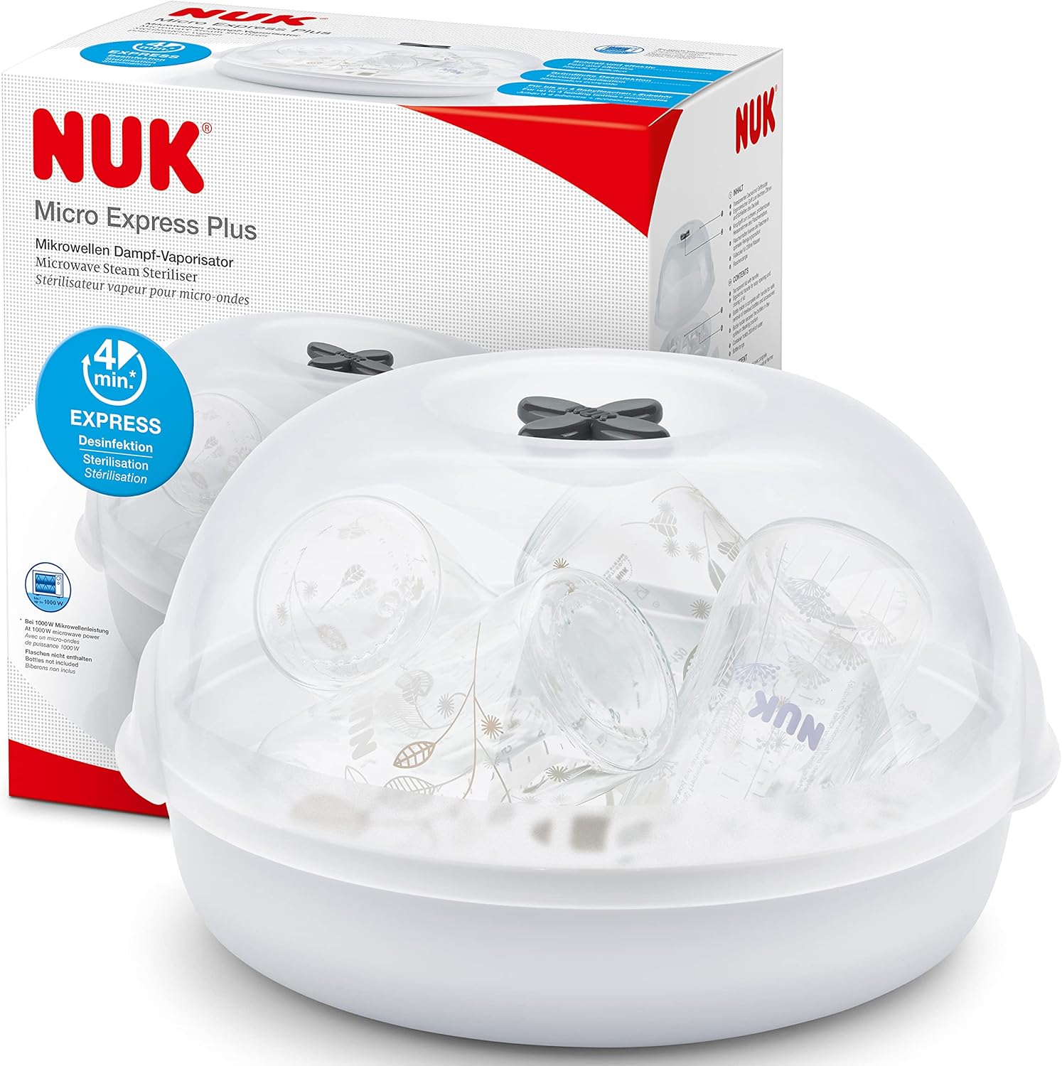 NUK Micro Express Plus parni sterilizator za mikrovalnu – detalj 2