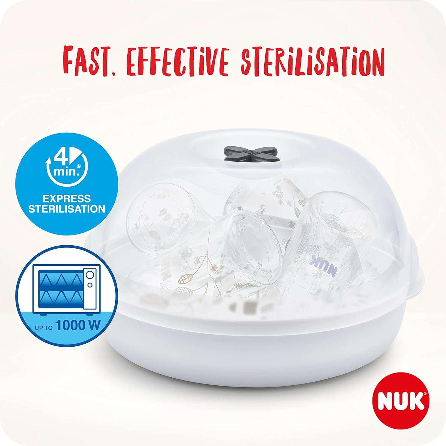 NUK Micro Express Plus parni sterilizator za mikrovalnu – detalj 3
