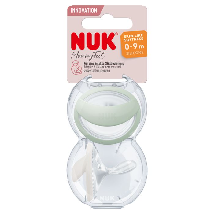 NUK Mommy Feel duda 0-9 mj, 2 kom, mint – detalj 2