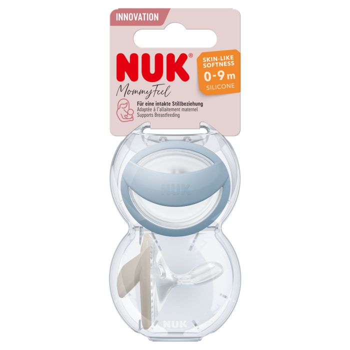 NUK Mommy Feel duda 0-9 mj, 2 kom, plava – detalj 2