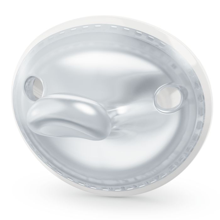 NUK Mommy Feel duda 0-9 mj, 2 kom, bijelo/siva – detalj 3