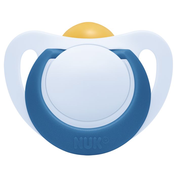 NUK Star Latex duda, plava, 6-18 mj – detalj 2