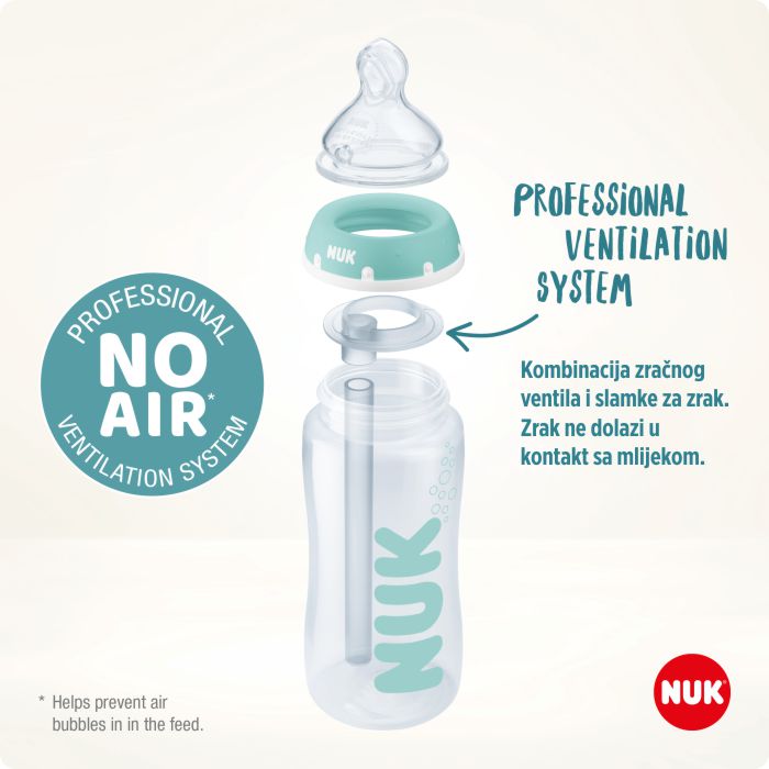 NUK Anti-Colic Professional bočica sa indikatorom temperature 300 ml – detalj 4
