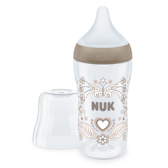 NUK Perfect Match bočica 260 ml 3m+, srce – detalj 2