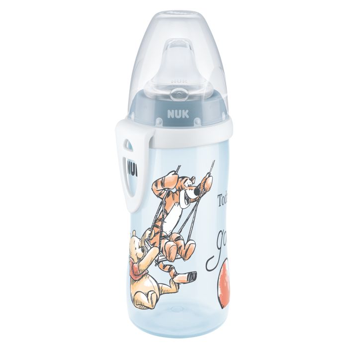 NUK Active čaša sa silikonskim nastavkom Winnie the Pooh Tigar 300 ml 12m+