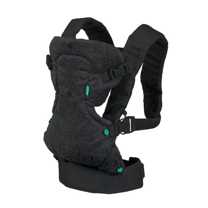 Infantino Flip Advanced 4 u 1 Denim nosiljka za bebe, 3,5-14,5 kg