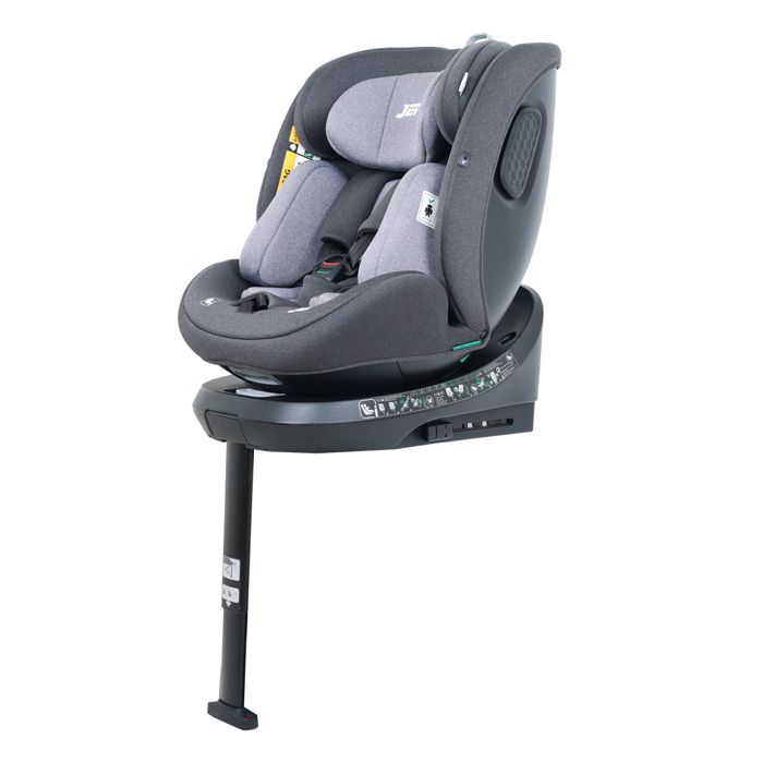 Jungle autosjedalica Jet 360° ISOFIX i-Size 0–12 god (40–150 cm) siva – detalj 2