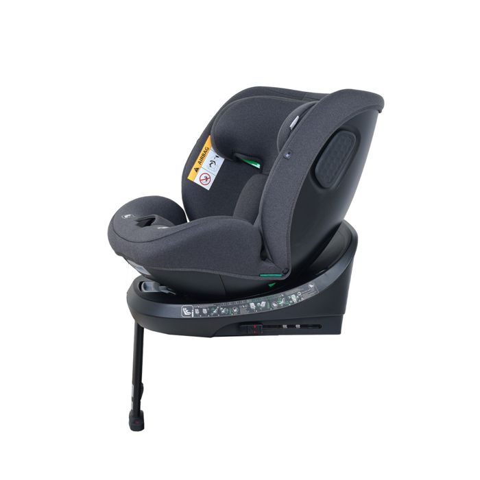Jungle autosjedalica Jet 360° ISOFIX i-Size 0–12 god (40–150 cm) siva – detalj 3