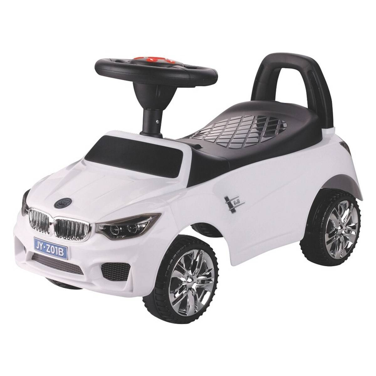 Ningbo Elite Cycle dječija guralica auto, bijela, 18 mj+