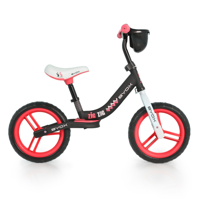 Byox balans bicikl Zig Zag, crveni – detalj 3