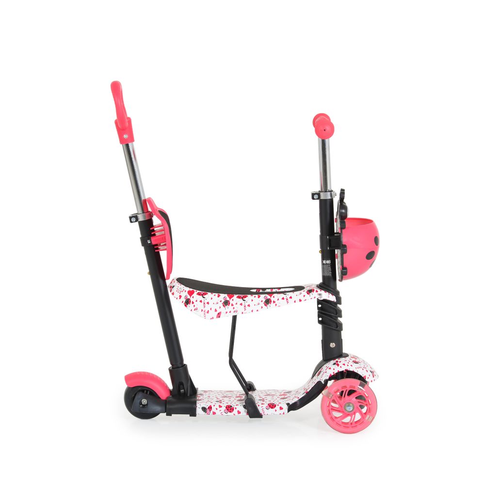 Moni dječiji romobil Lollipop, crveni – detalj 3