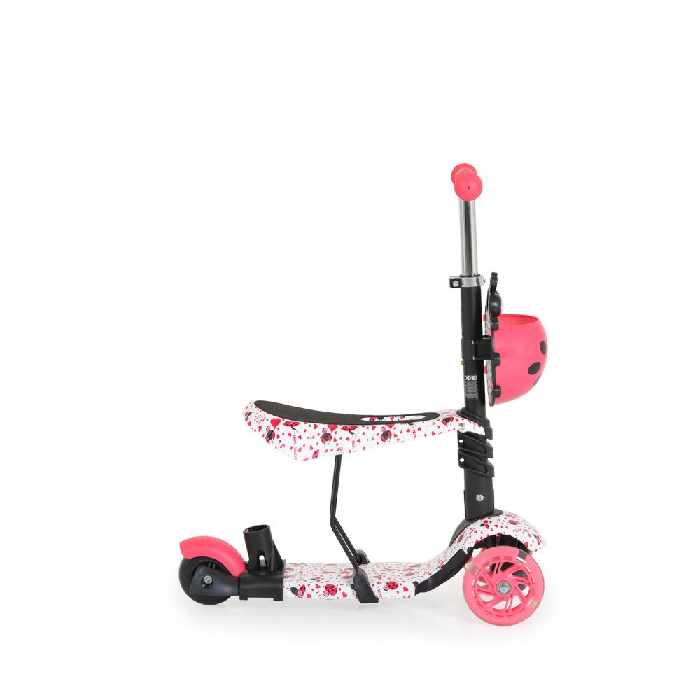 Moni dječiji romobil Lollipop, crveni – detalj 4