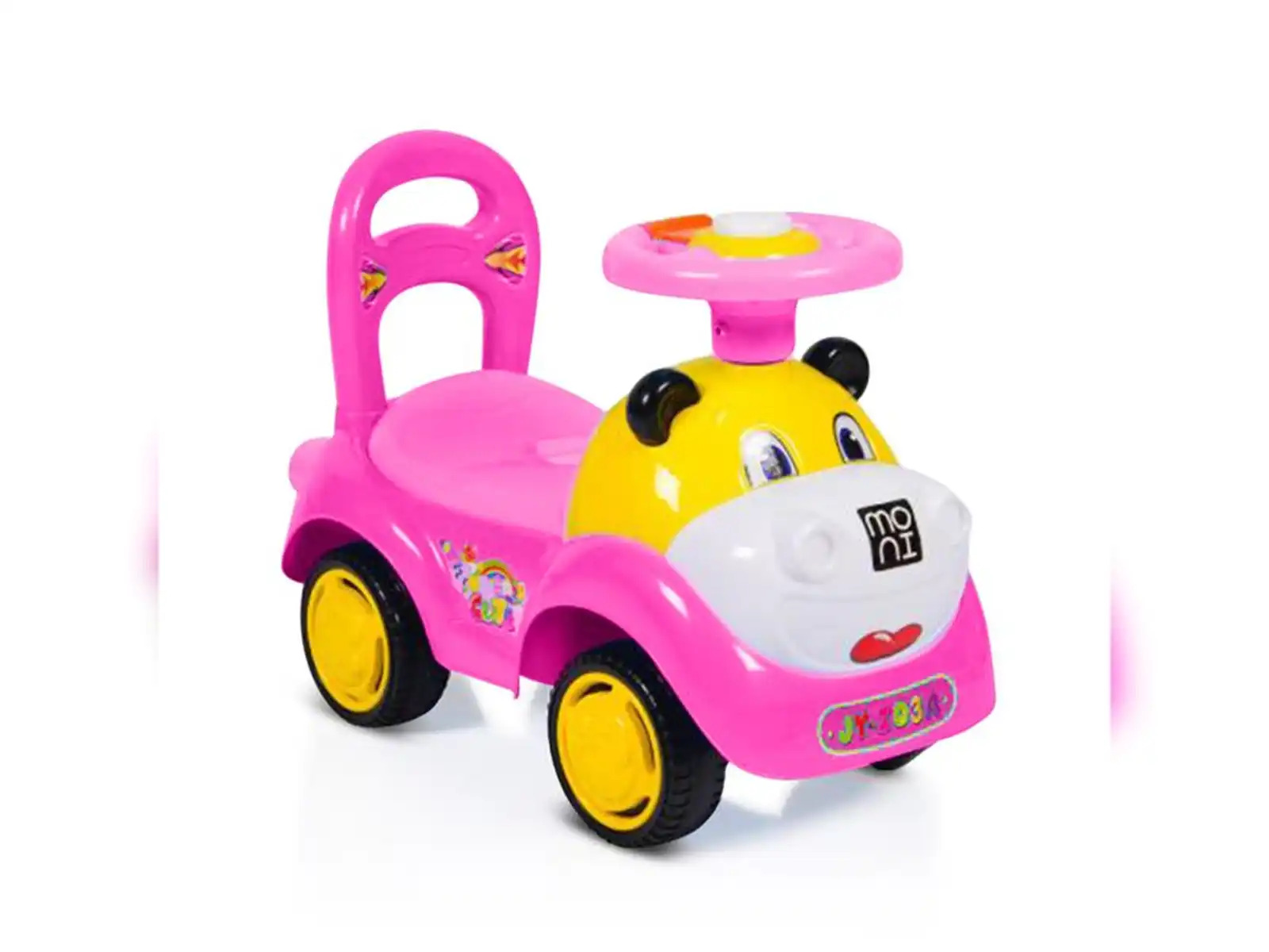 Moni dječija guralica Supercar, roza