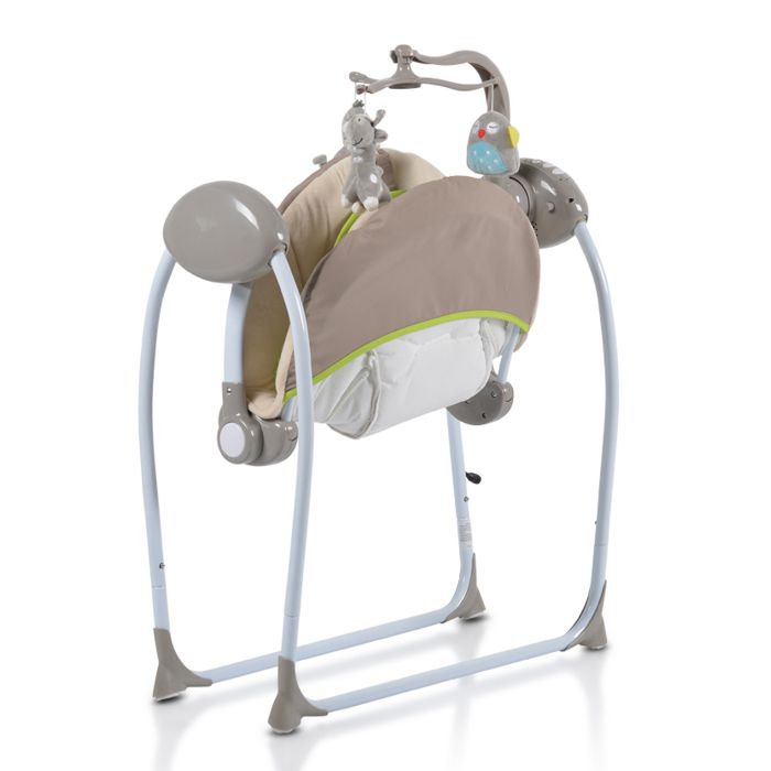 Cangaroo električna ljuljačka Swing Baby, Cappuchino – detalj 2