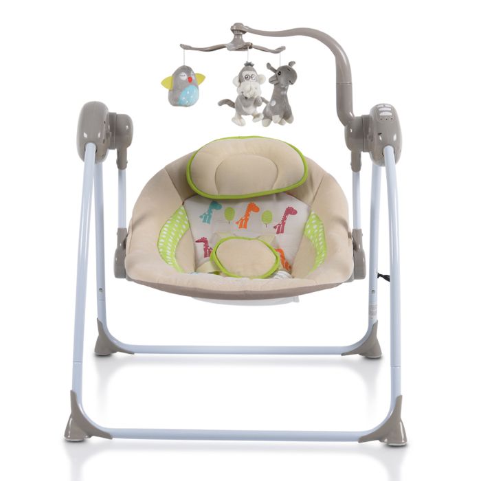 Cangaroo električna ljuljačka Swing Baby, Cappuchino – detalj 4