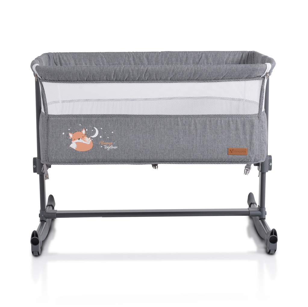 Cangaroo kolijevka krevetić Next to me, Light grey – detalj 4