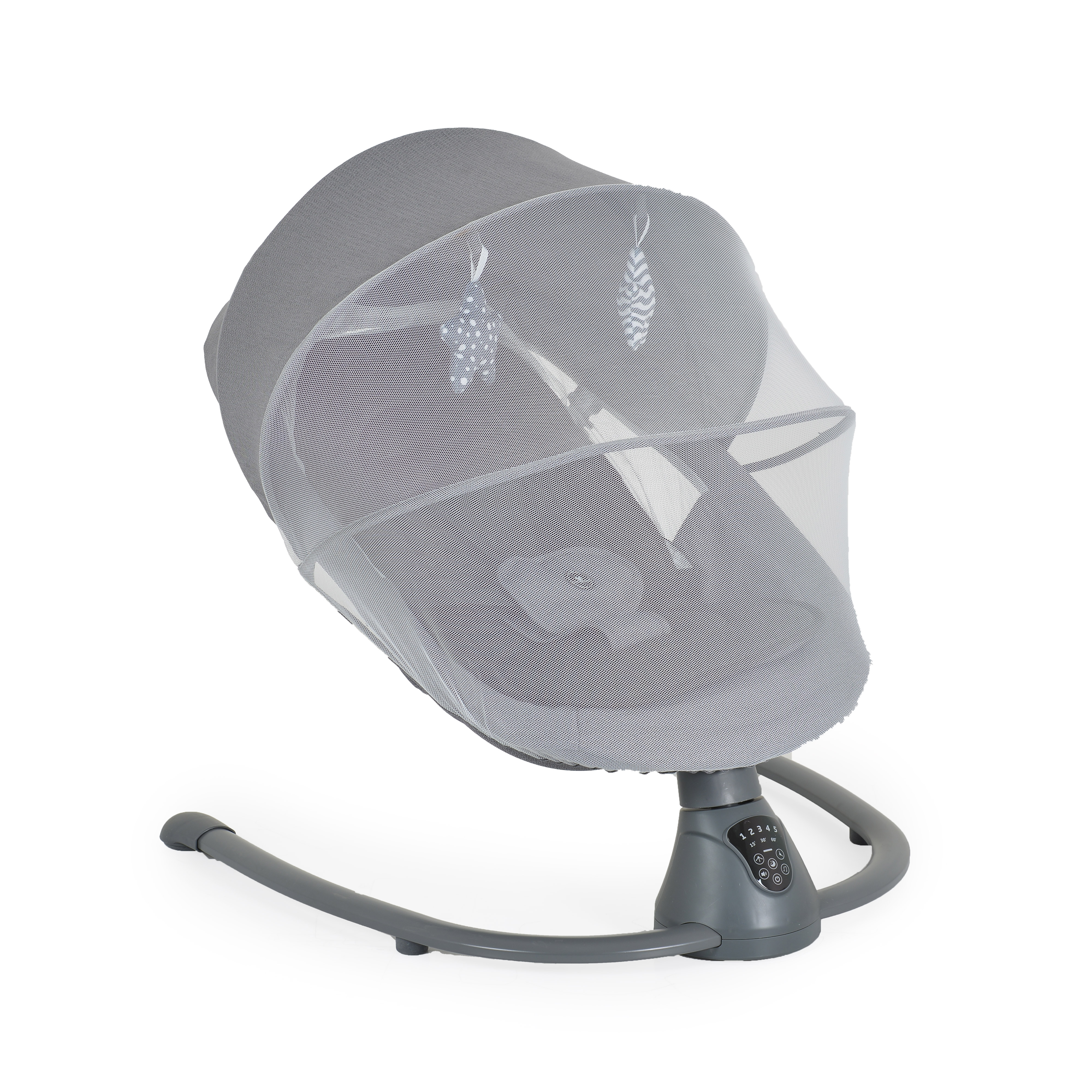 Cangaroo električna ljuljačka Zara, Dark grey