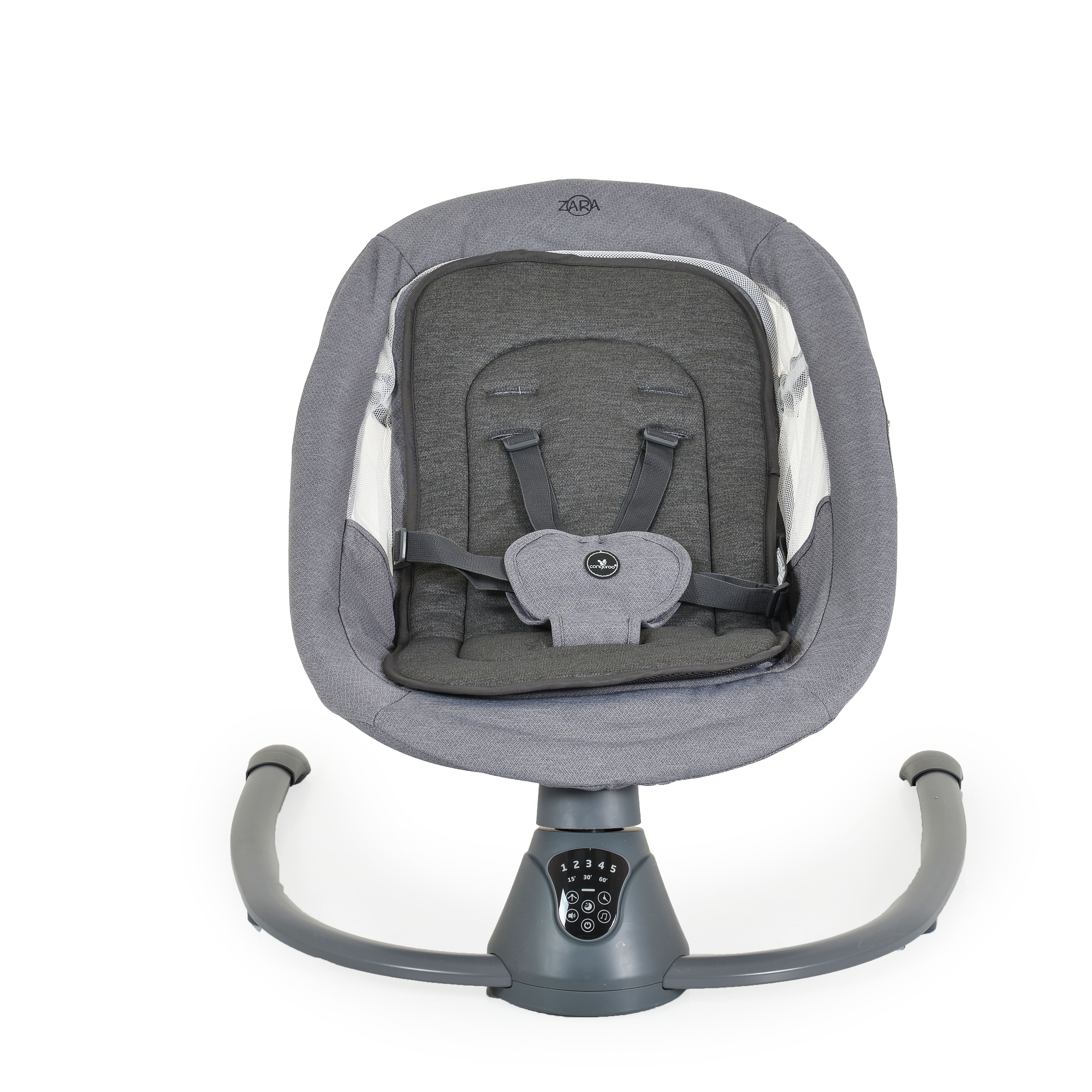 Cangaroo električna ljuljačka Zara, Dark grey – detalj 3