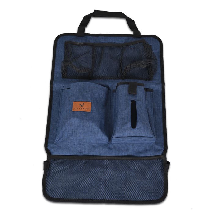 Cangaroo organizer za auto, Denim – detalj 2
