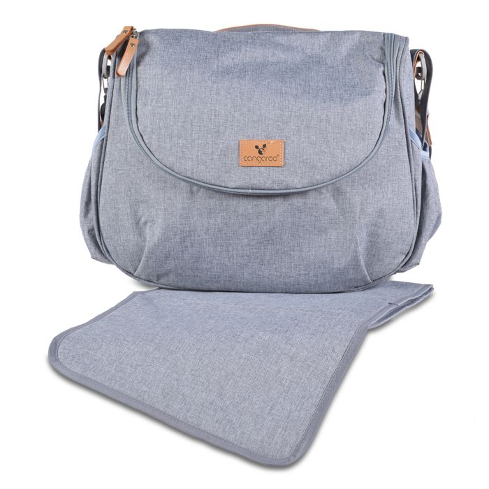 Cangaroo torba za mamu Naomi, siva – detalj 4