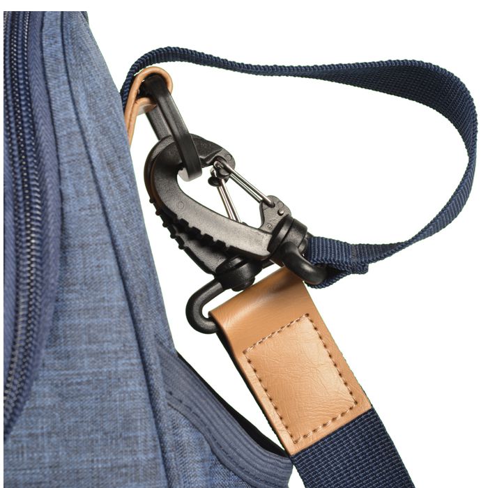 Cangaroo torba za mamu Naomi, plava – detalj 4