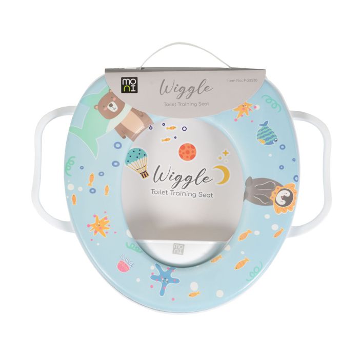 Moni dječije sjedalo za toalet Wiggle, plavo – detalj 2
