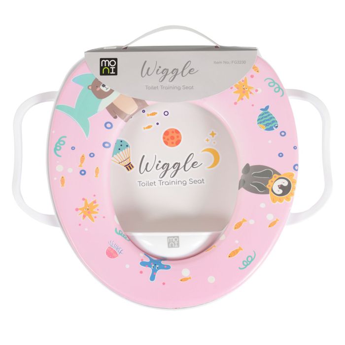 Moni dječije sjedalo za toalet Wiggle, rozo – detalj 2