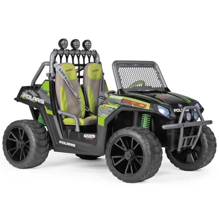 Peg Perego Polaris Ranger RZR dječiji električni quad 24V zelena Shadow – detalj 4