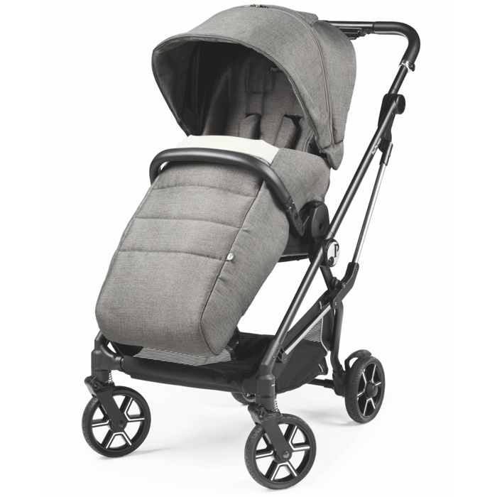 Peg Perego dječija kolica 3 u 1 Vivace Lounge modularni sistem City siva – detalj 4