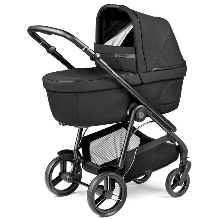 Peg Perego dječija kolica 3 u 1 Veloce Lounge modularni sistem True crna – detalj 3