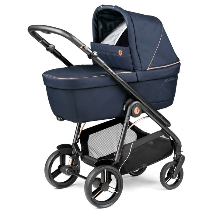Peg Perego dječija kolica 2 u 1 Veloce Brio SLK plava Shine – detalj 3