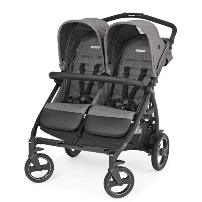 Peg Perego Book For Two dječija kolica za blizance i dvoje djece Quartz