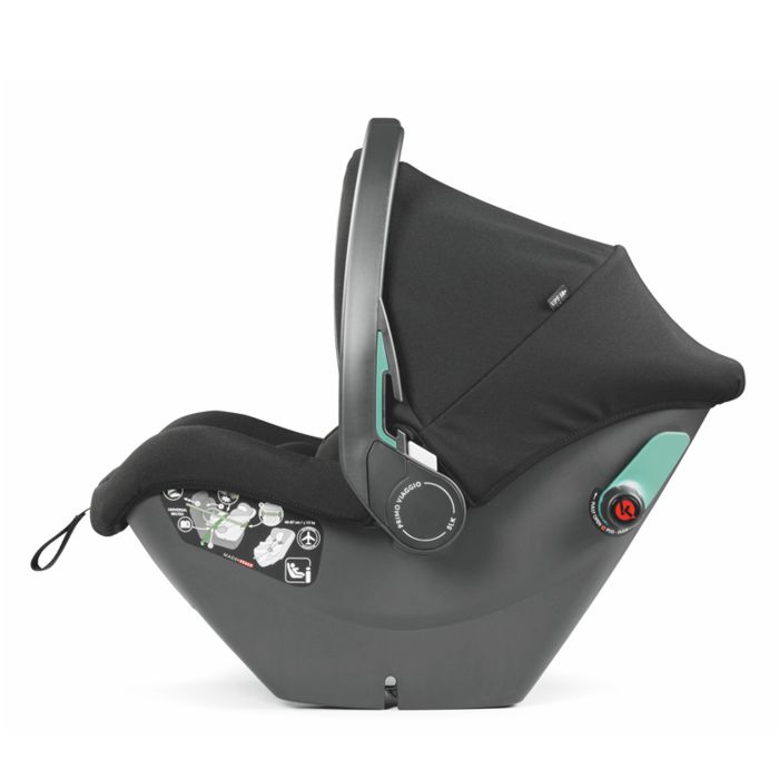 Peg Perego dječija kolica 3 u 1 Veloce SLK modularni sistem True crna – detalj 3