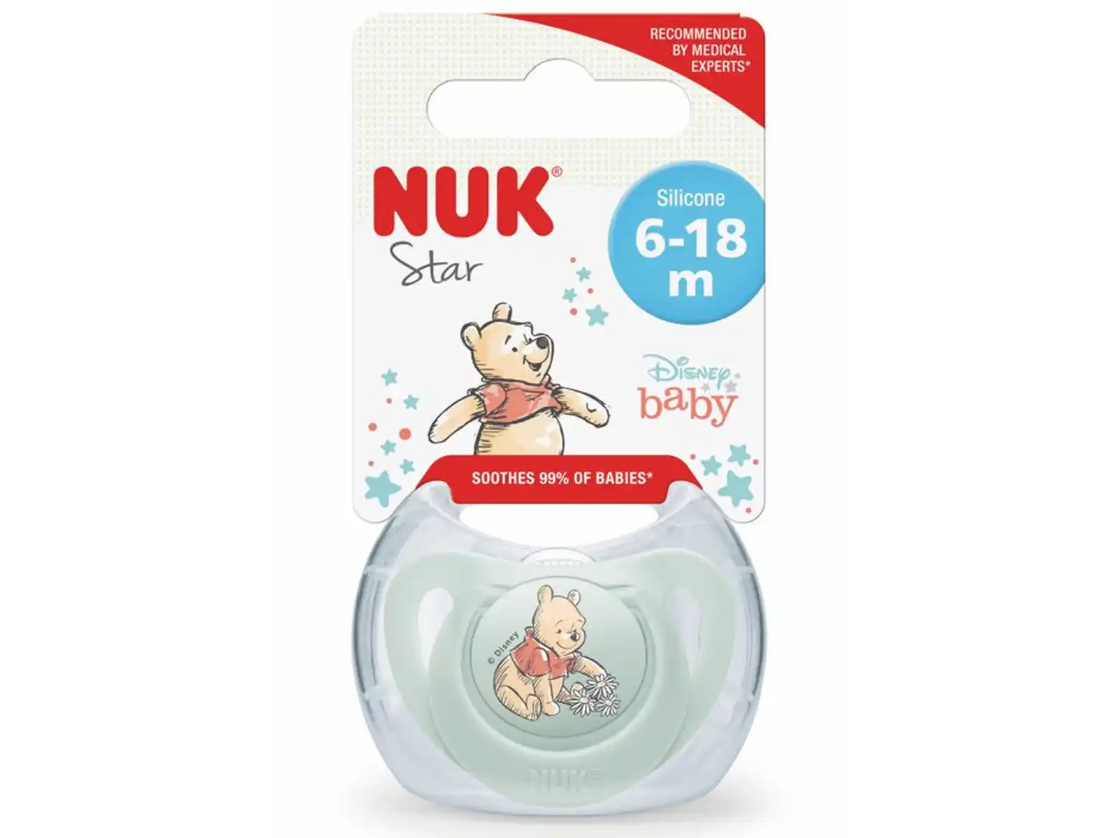 NUK Star duda sa kutijicom Winnie the Pooh 0-6m – detalj 2