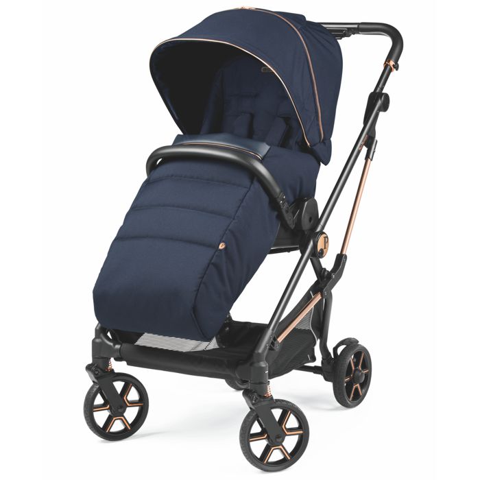 Peg Perego dječija kolica 3 u 1 Vivace SLK Pagoda modularni sistem plava Shine – detalj 2