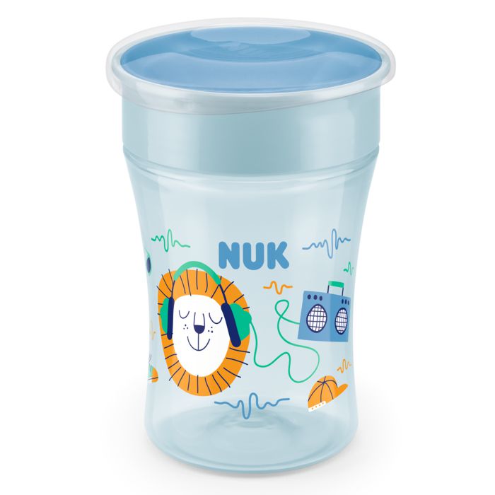 NUK Evolution Magic Cup 230 ml 8m+, plava