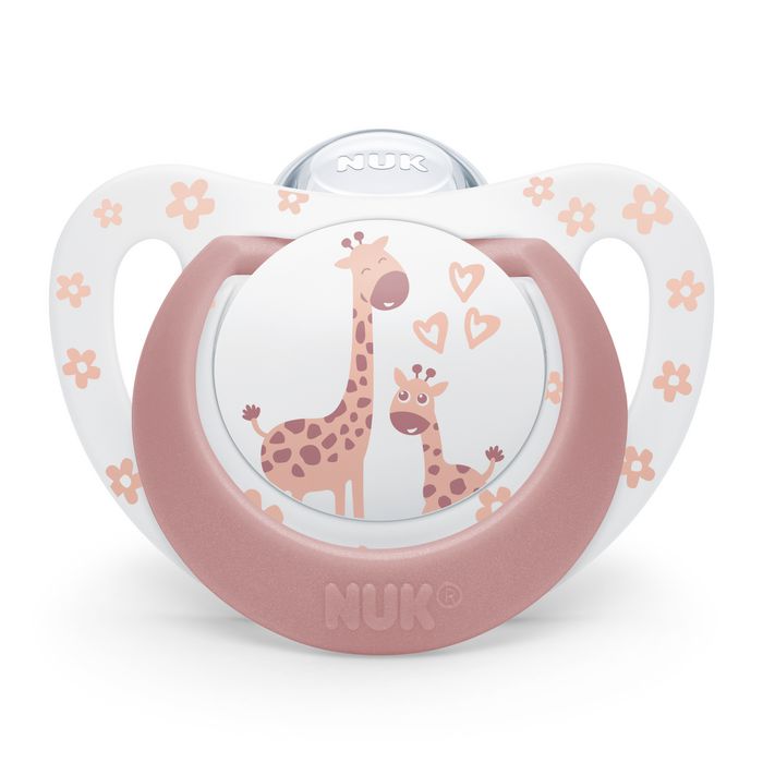 NUK First Choice duda Žirafa 0-6m