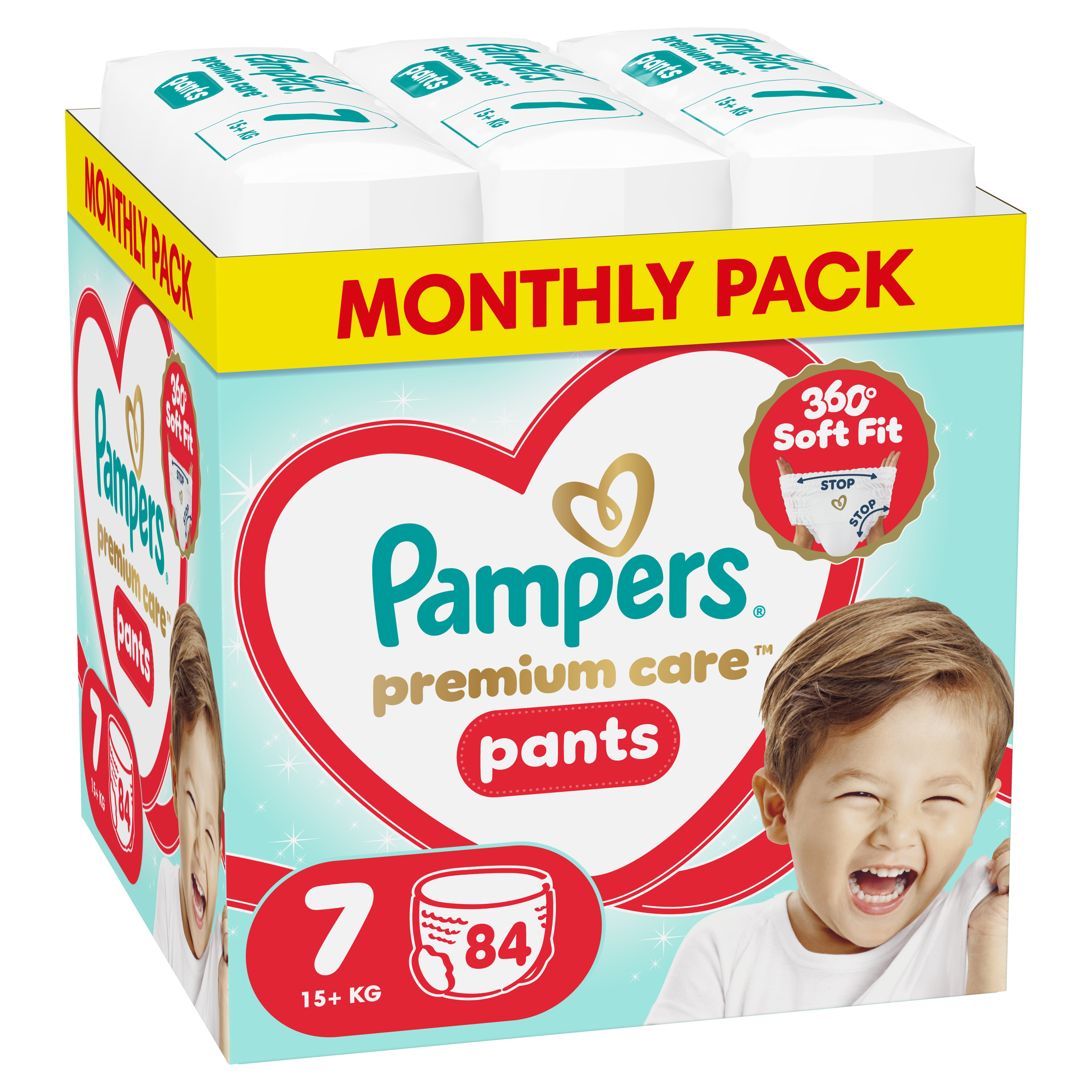 Pampers Pants pelene gaćice veličina 7 Mega Pack 84 kom (15 + kg)