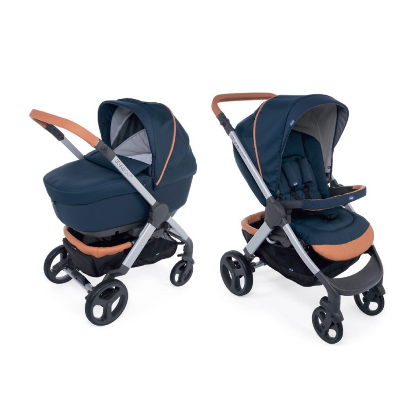 Chicco dječija kolica Duo StyleGo Up Crossover, iconic blue