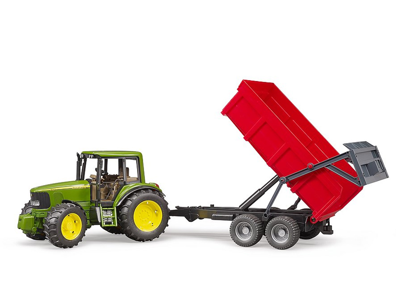Bruder John Deere traktor s prikolicom 2057 u upotrebi