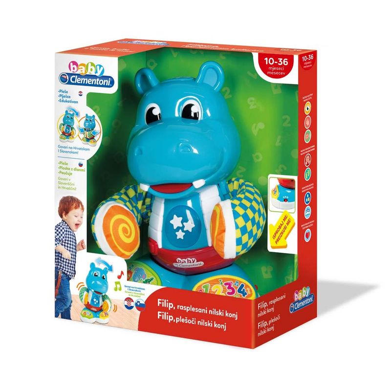 Clementoni interaktivni hippo hrv/slo