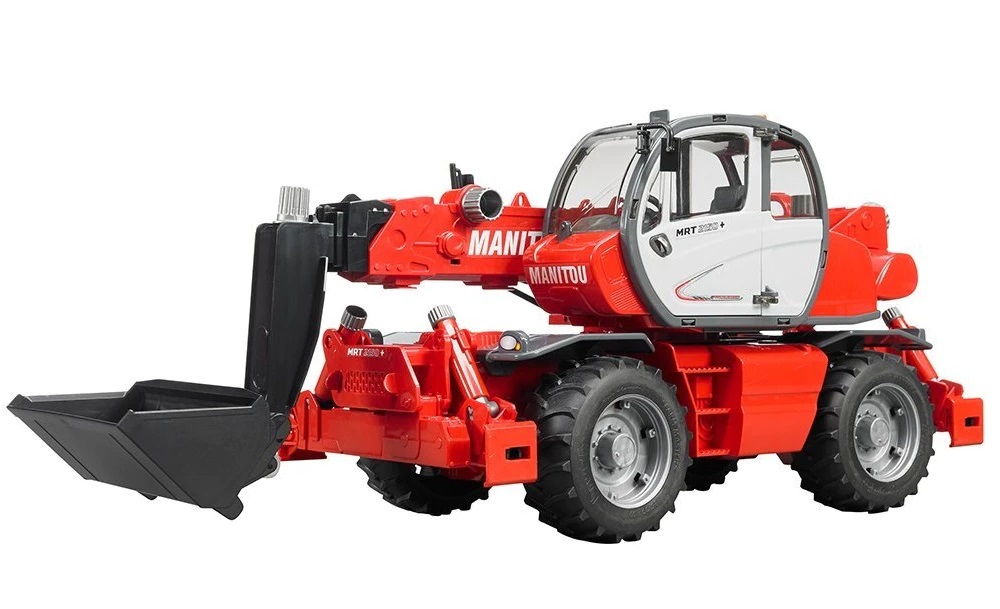 Bruder Manitou telescopic kombajn 2129 u upotrebi