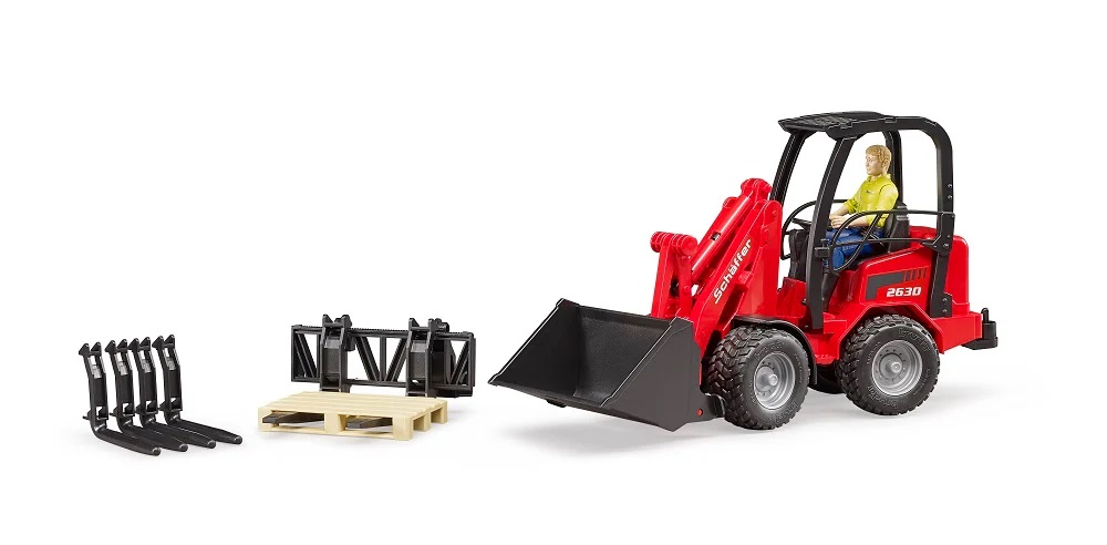 Bruder Schaffer Compact utovarivač sa dodacima 2191 – prikaz 3