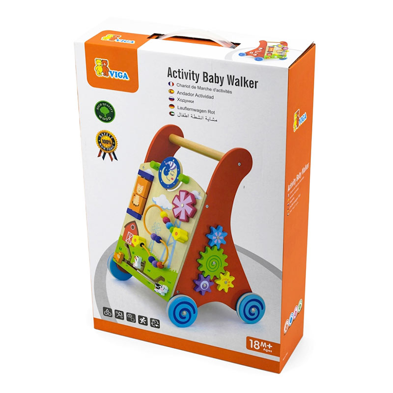 Viga drvena baby guralica 50950