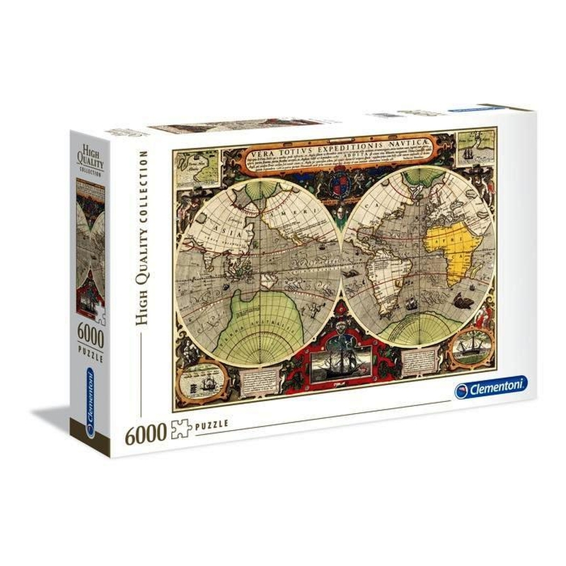 Clementoni puzzle antique nautical map