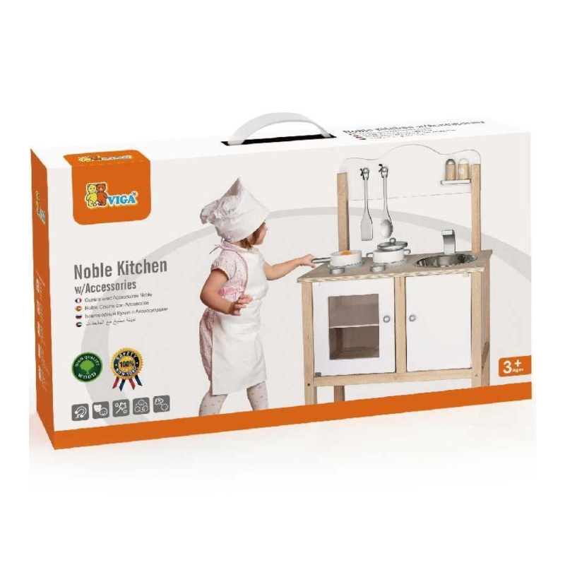 Viga drvena kuhinja bijela 50223 – prikaz 4