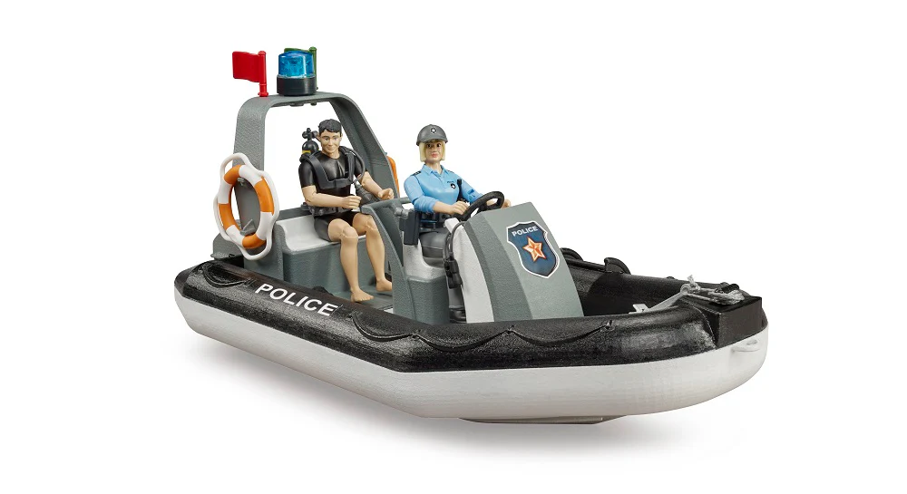 Bruder RAM policijsko auto i brod 2507 – prikaz 3